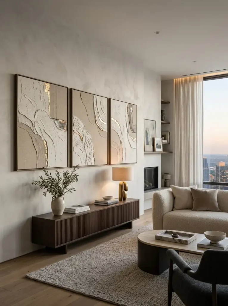  Mixed Texture Canvas Set