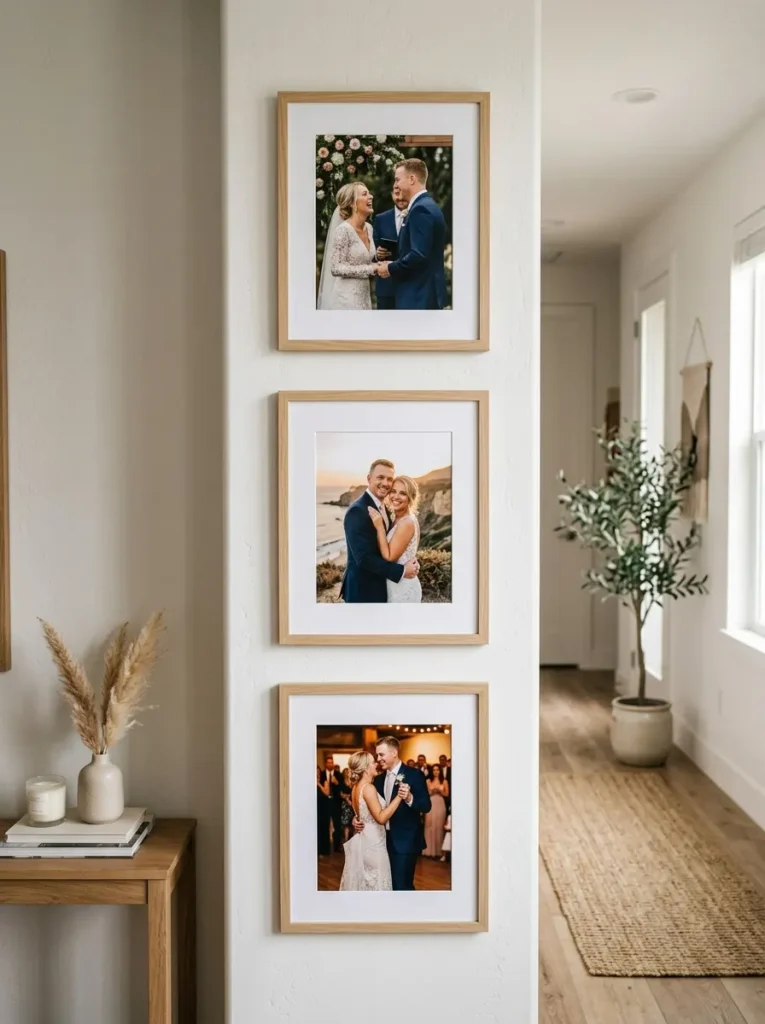 The Narrow Accent Column (Three 11x14 or 12x16 Inch Prints Stacked Vertically)
