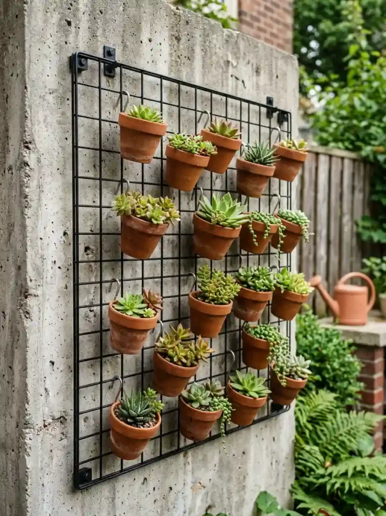 Wire Mesh Grid & Clip-On Pot Wall