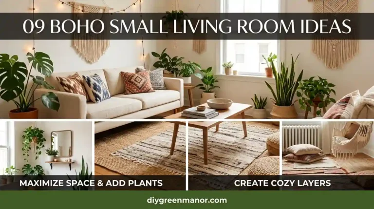 09 boho small living room ideas