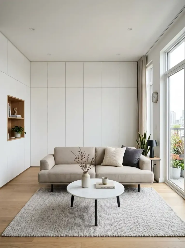 Built-In Hidden Storage & Seamless Cabinetry