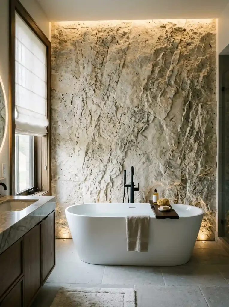 Tactile Stone Wall Cladding & Textured Slab Surfaces
