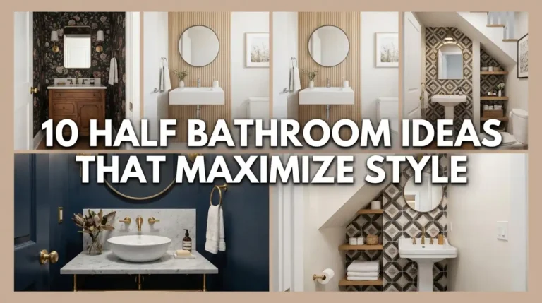 10 Half Bathroom Ideas That Maximize Style