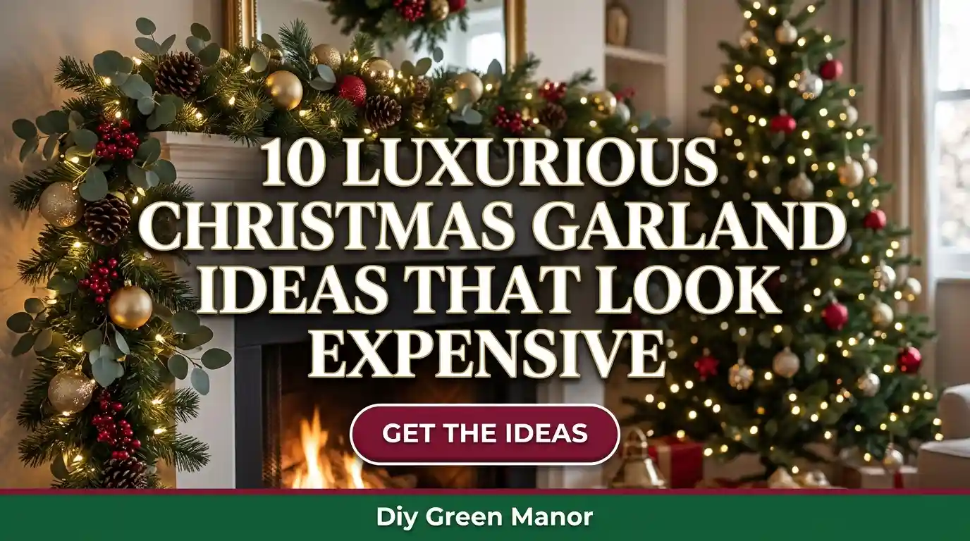 10 Luxurious Christmas Garland Ideas That Look Expensive