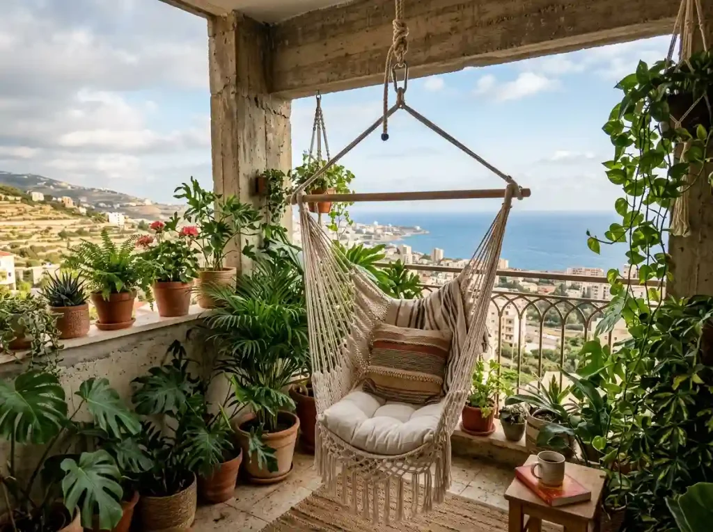 Hanging Egg Chairs or Compact Macramé Hammocks
