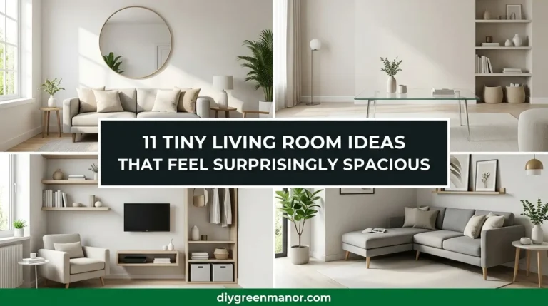 11 Tiny Living Room Ideas That Feel Surprisingly Spacious