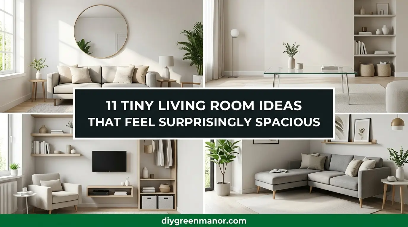 11 Tiny Living Room Ideas That Feel Surprisingly Spacious