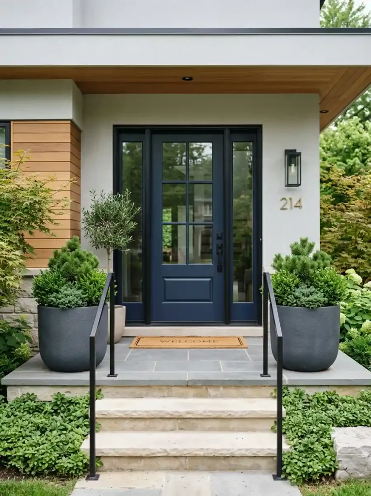 Evergreen Driveway Landscaping