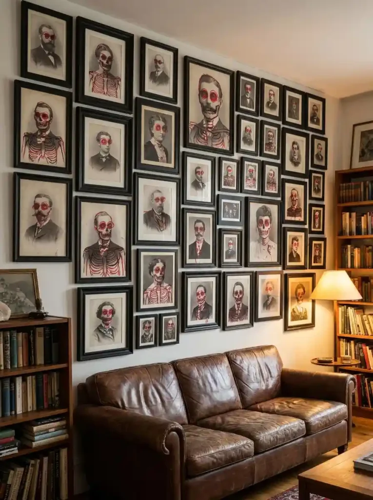  Framed Spooky Portrait Swap Outs