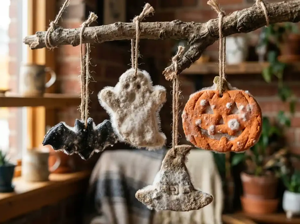  Unsealed Salt Dough Hanging Ornaments