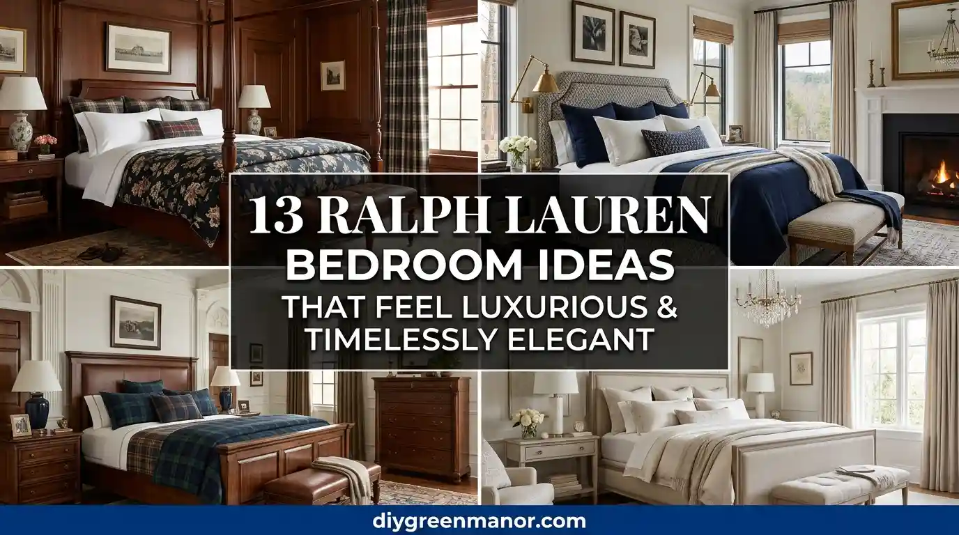 13 Ralph Lauren Bedroom Ideas That Feel Luxurious and Timelessly Elegant