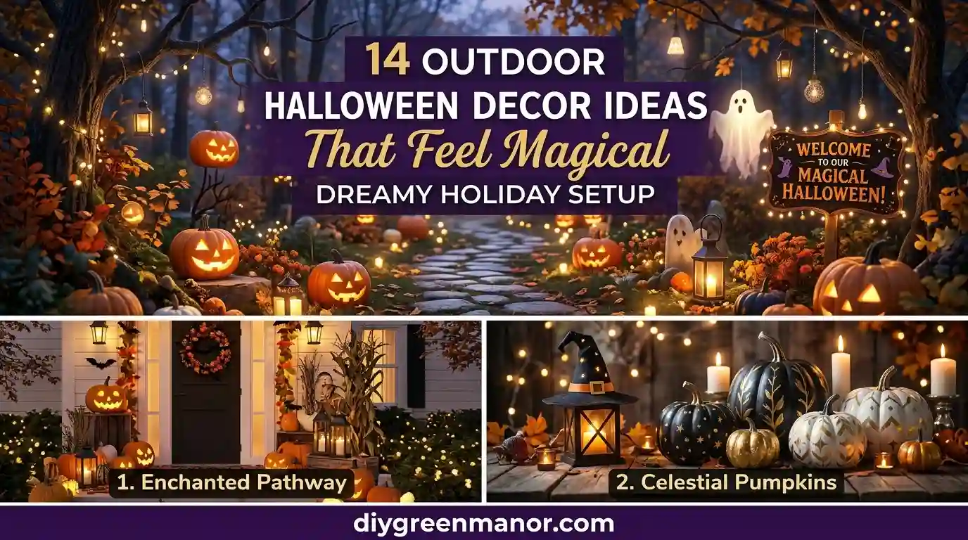 14 Outdoor helloween Decor Ideas That Feel Magical