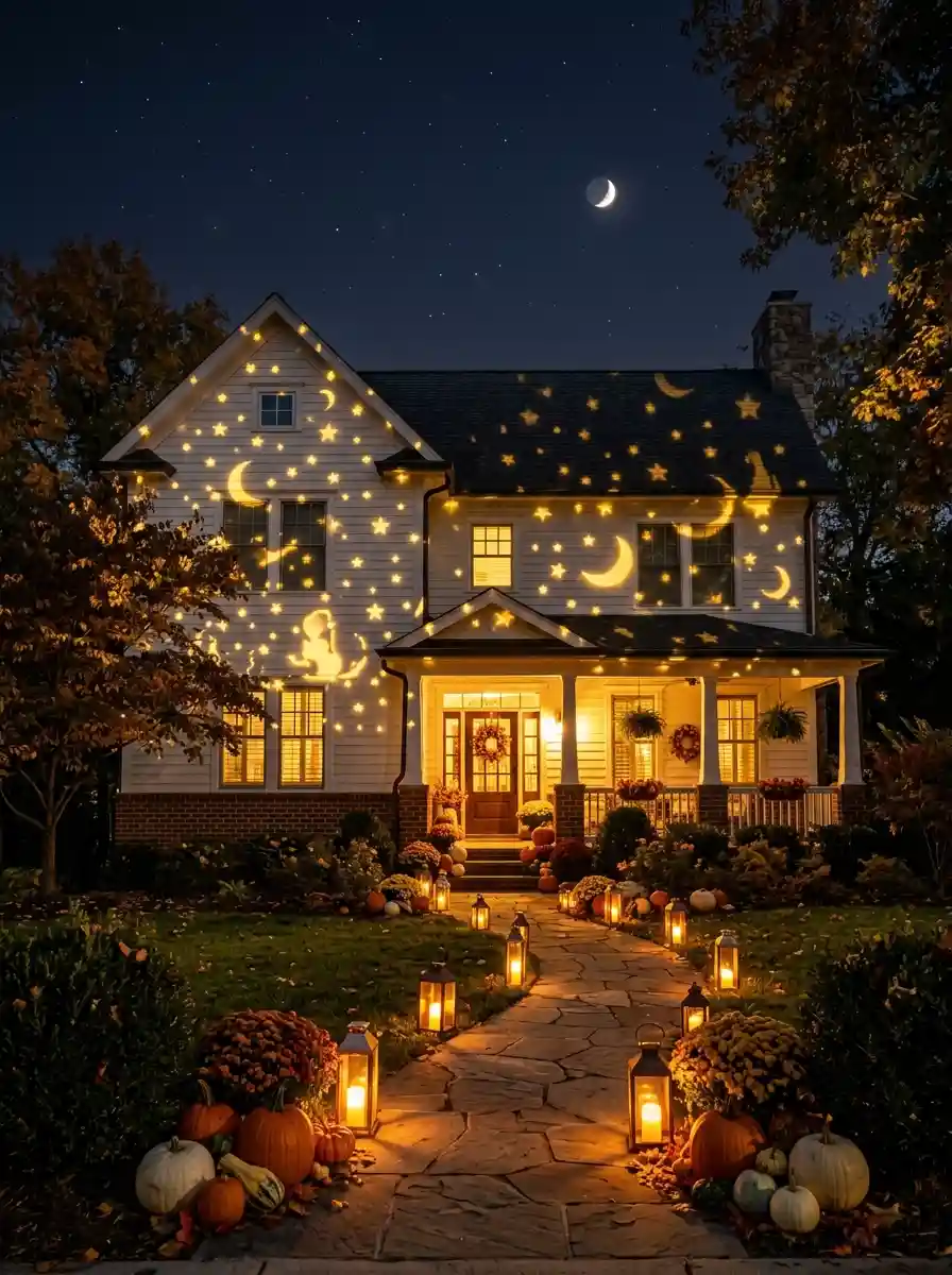 14. Dreamy Projection Light Canvas