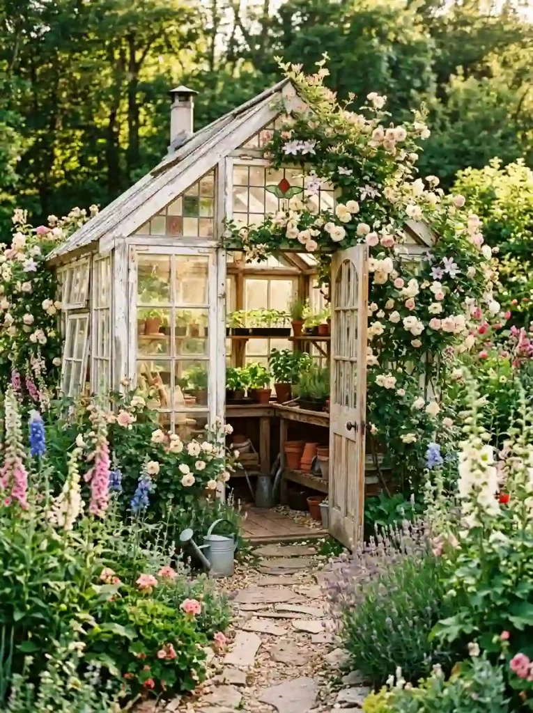  Cottage-Style Window Greenhouse