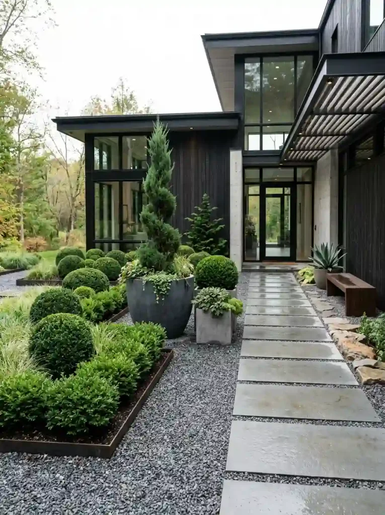 Evergreen Ground Cover Garden