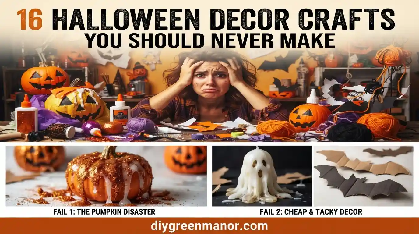 16 halloween Decor Crafts You Should Never Make