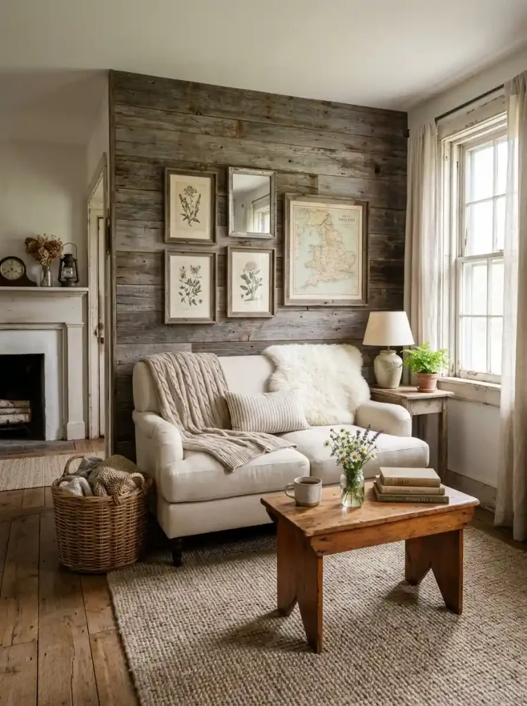  Reclaimed Wood Accent Wall