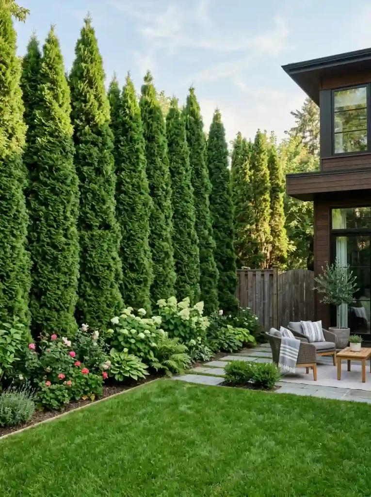 Evergreen Privacy Screen