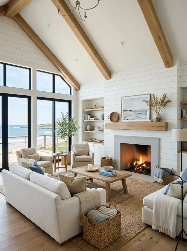 Light Oak Architectural Details & Beams