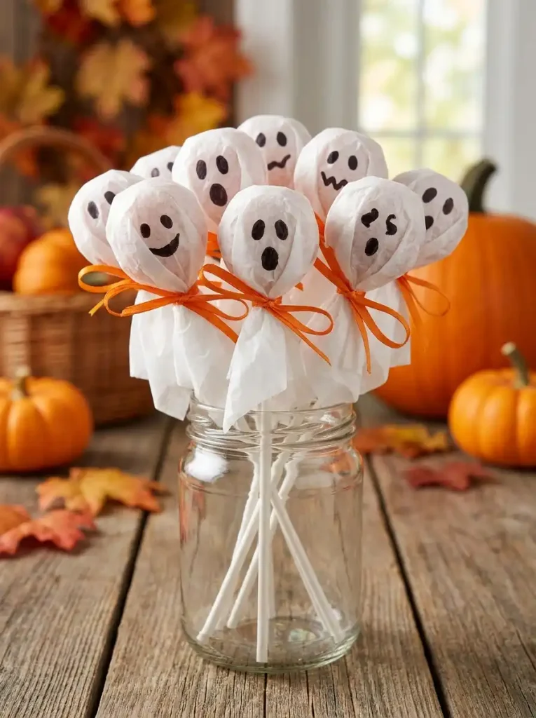 Floating Lollipops Ghost Party Favors