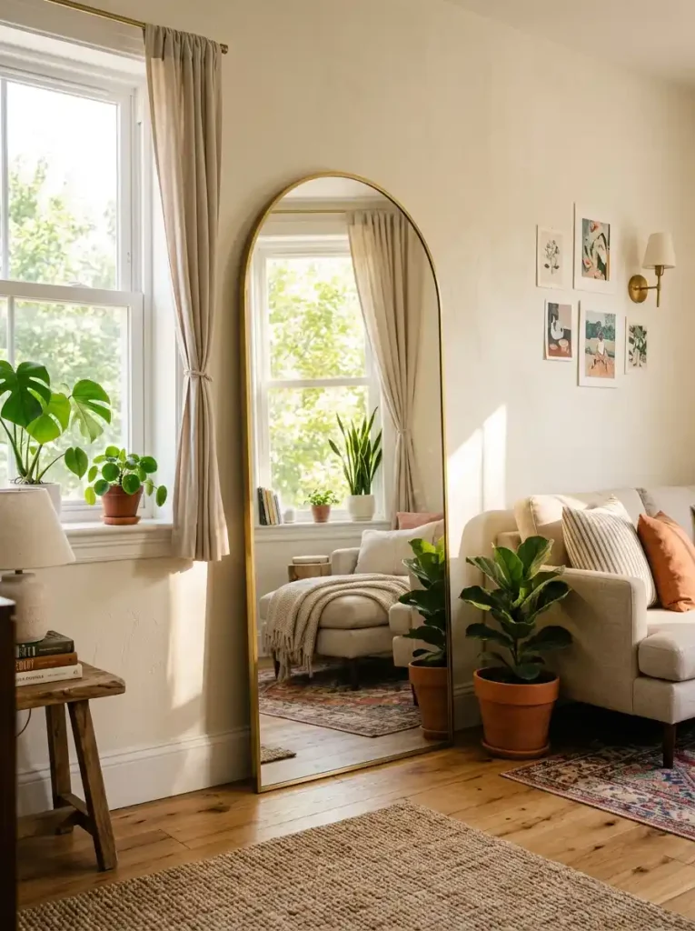  Oversized Arch Floor Mirror Placement