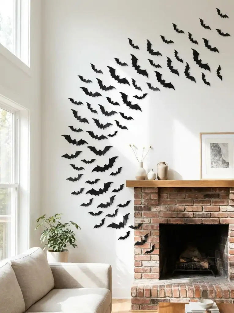  Sweeping 3D Bat Wall Installations
