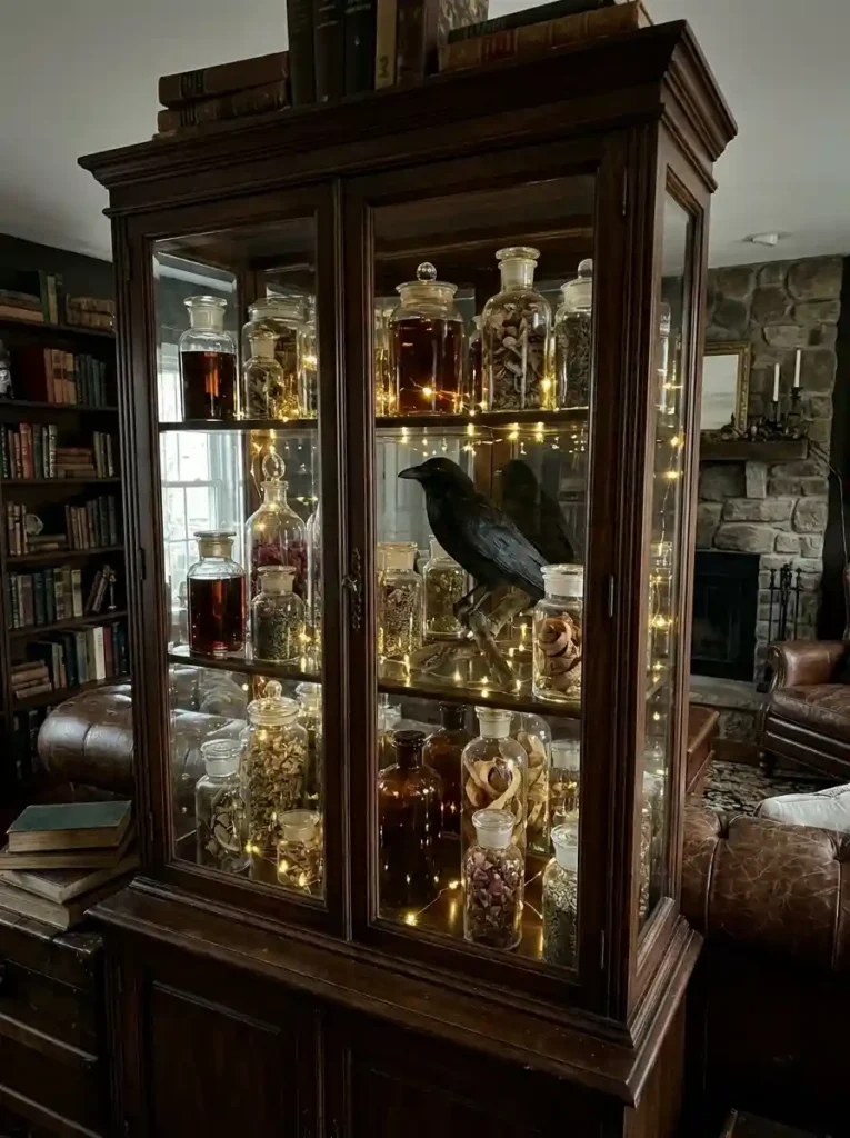  Curated Glass Apothecary & Curiosity Cabinets