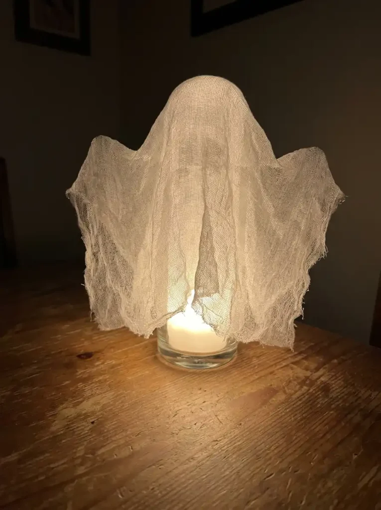 . Floating Witch Hats with Glow Sticks