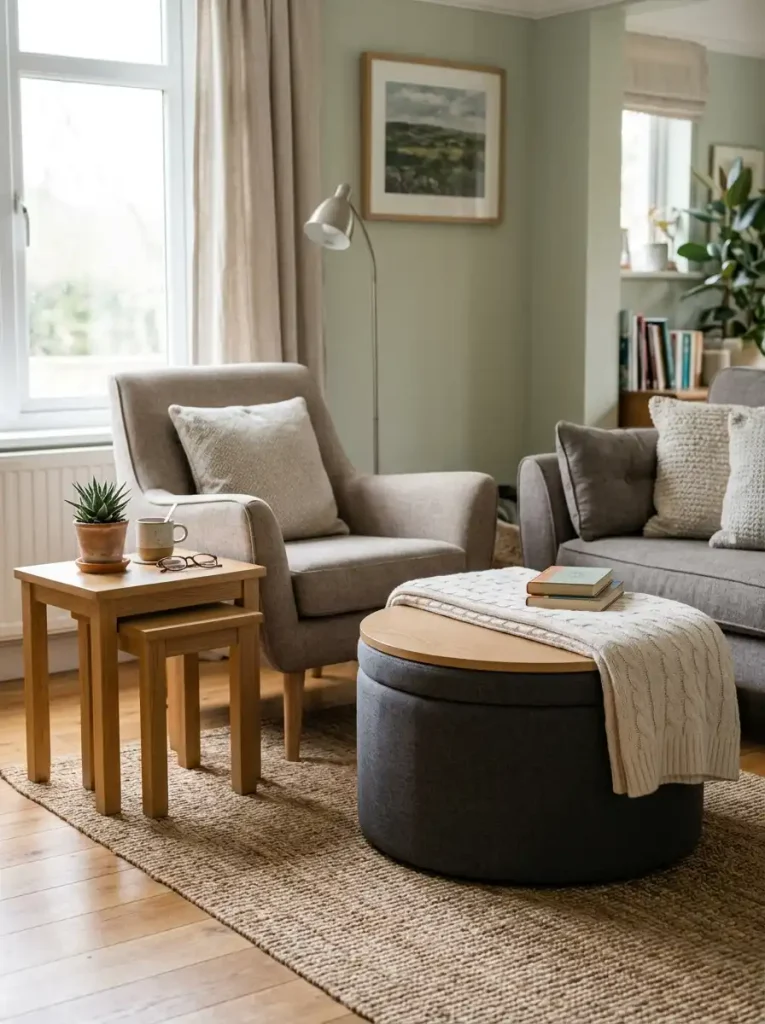  Multi-Functional Storage Ottomans & Nesting Tables