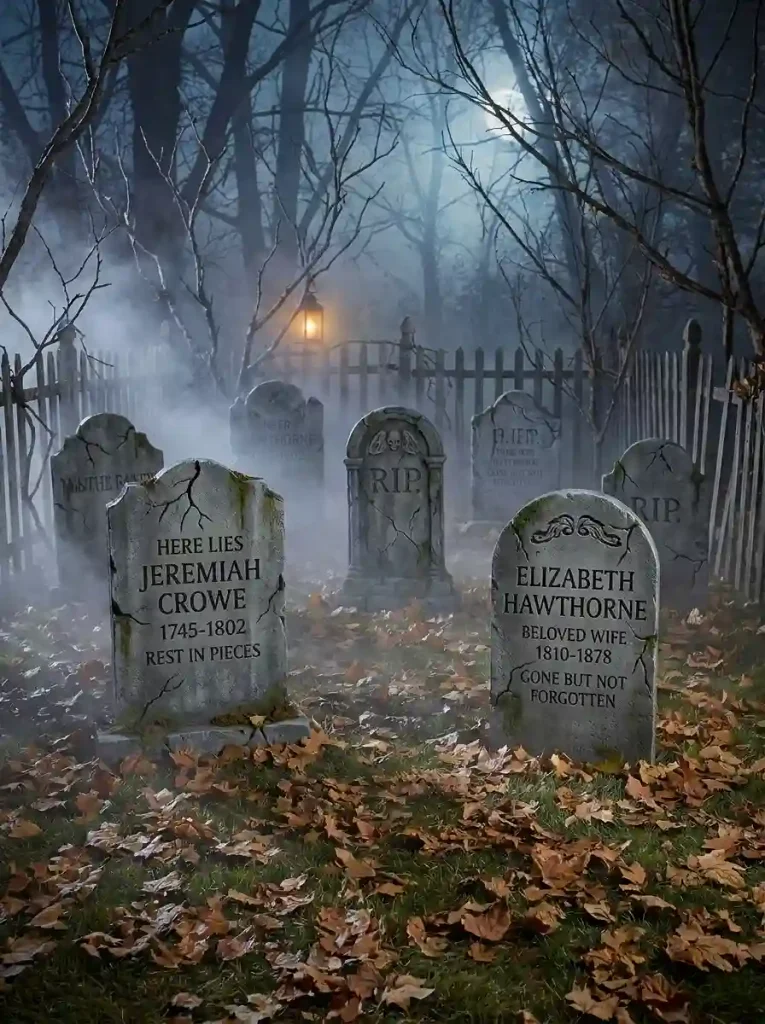 Cardboard & Foam Concrete-Look Gravestones