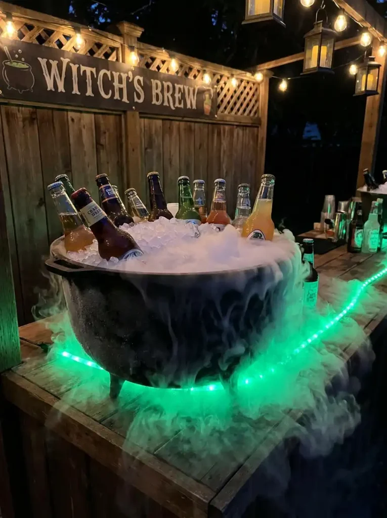  Luminous Dry Ice or Fogging Potion Cauldron Bar Stations
