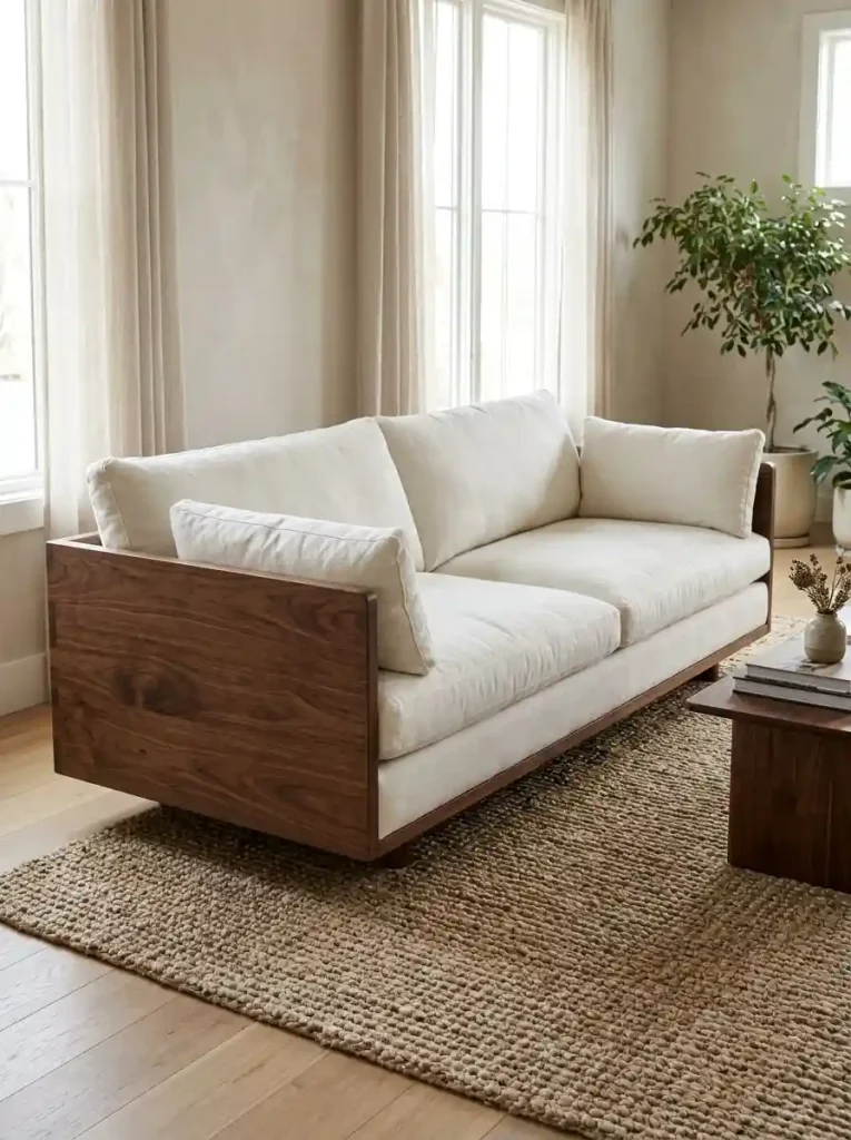Exposed Warm Timber & Wood Accent Framing
