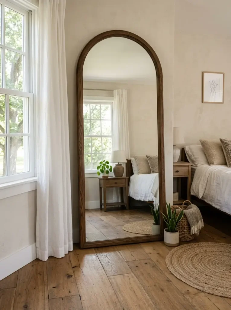  Strategic Mirror Placement for Natural Light