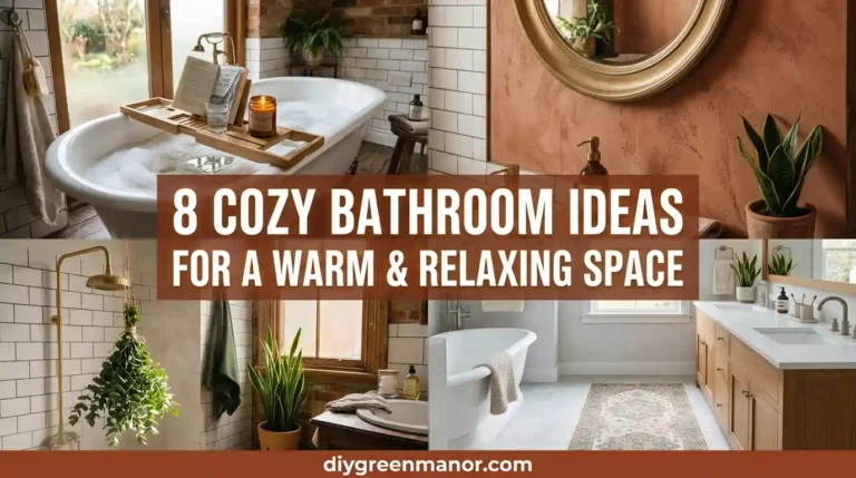 8 Cozy Bathroom Ideas for a Warm & Relaxing Space