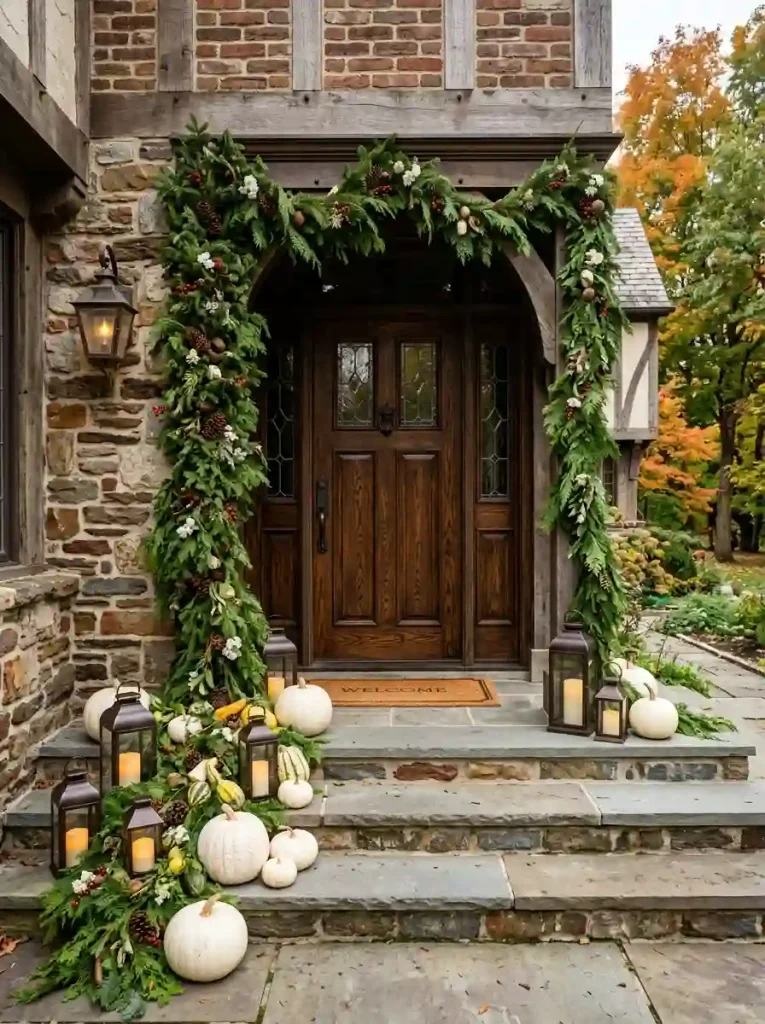  Asymmetrical Garlands & Floor-Pooling Swags