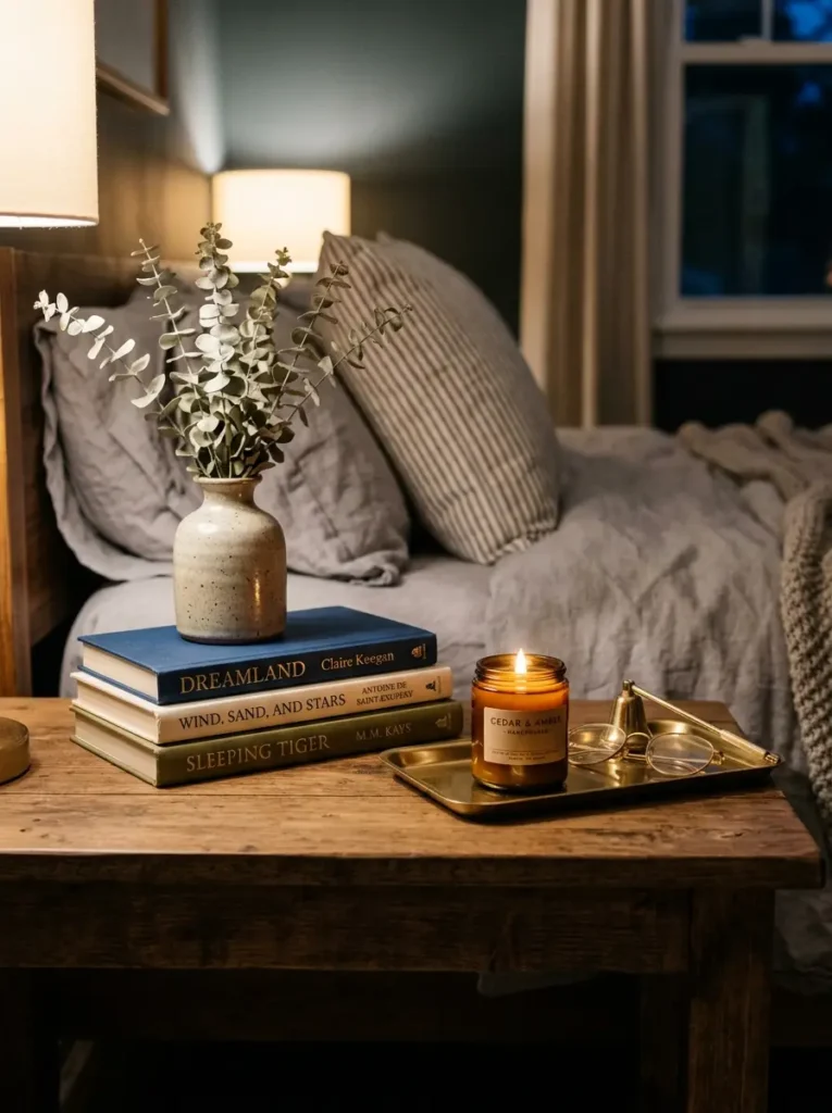 Curated Nightstand & Dresser Vignettes