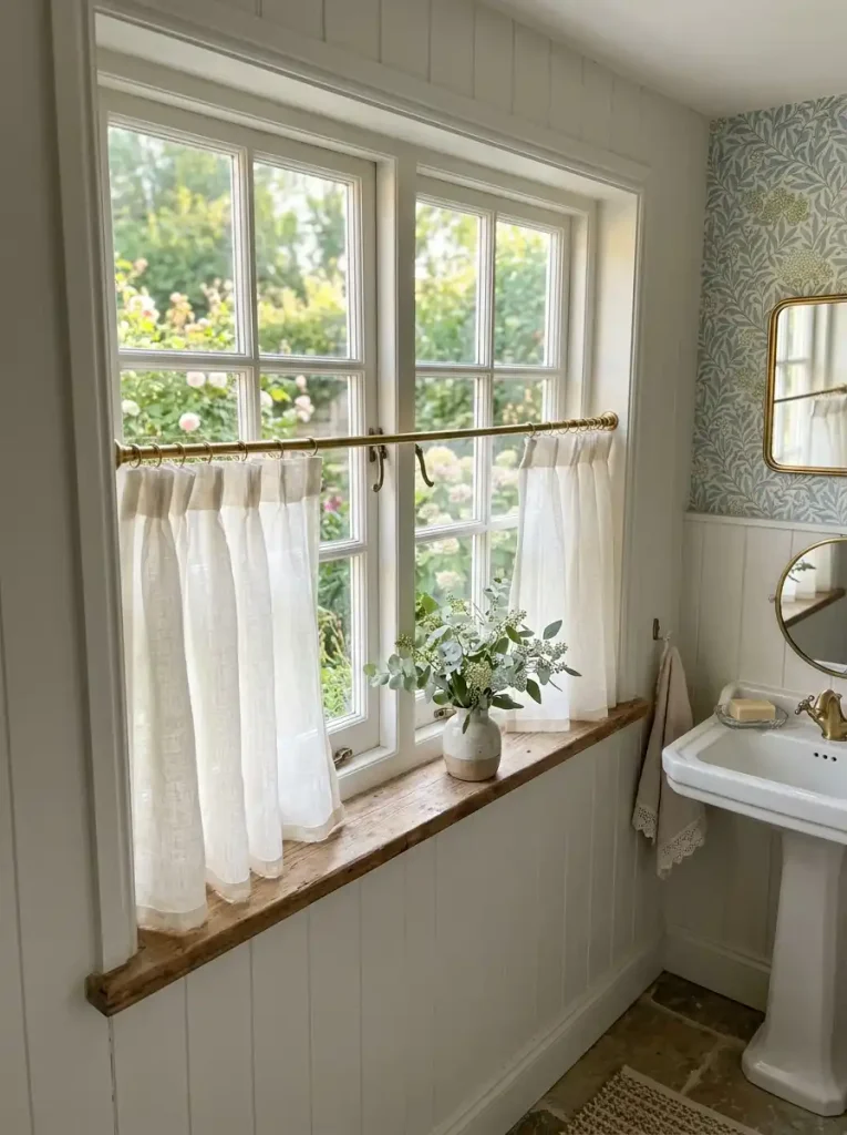 Sheer Cafe Curtains