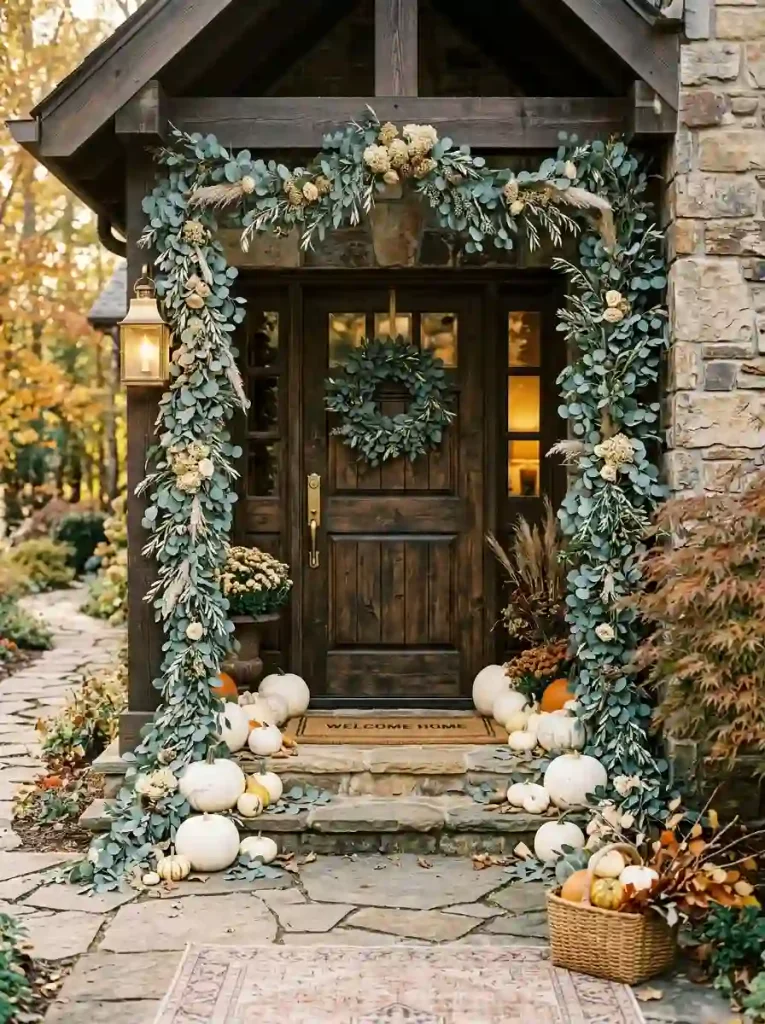 Olive Branch & Eucalyptus Garland Archways