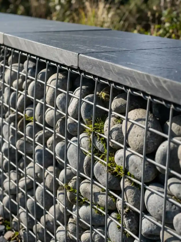 . Modular Metal Mesh / Gabion Walls